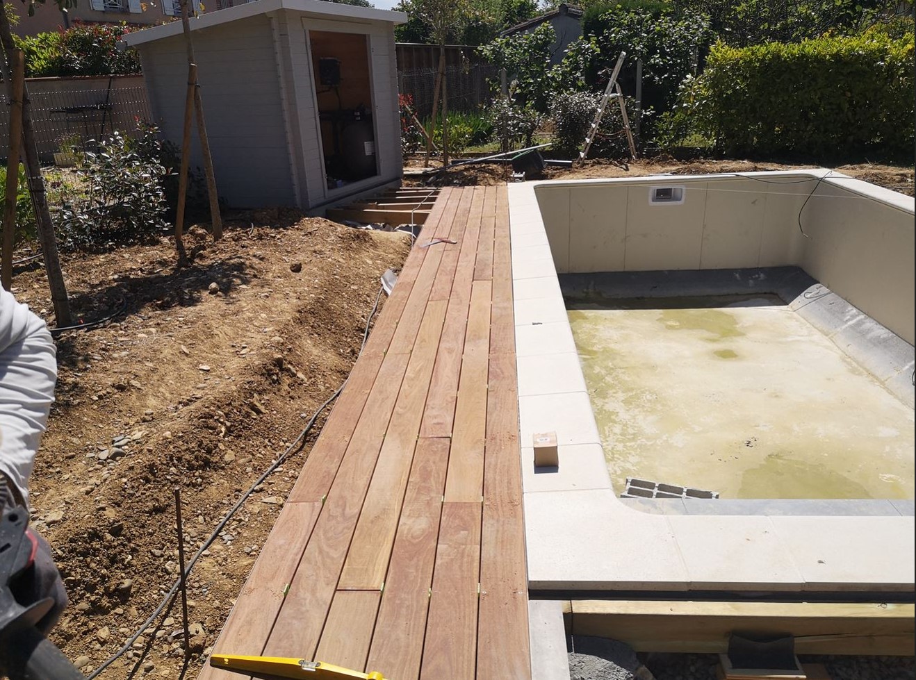 Ossature et création d’une terrasse en bois à Pibrac