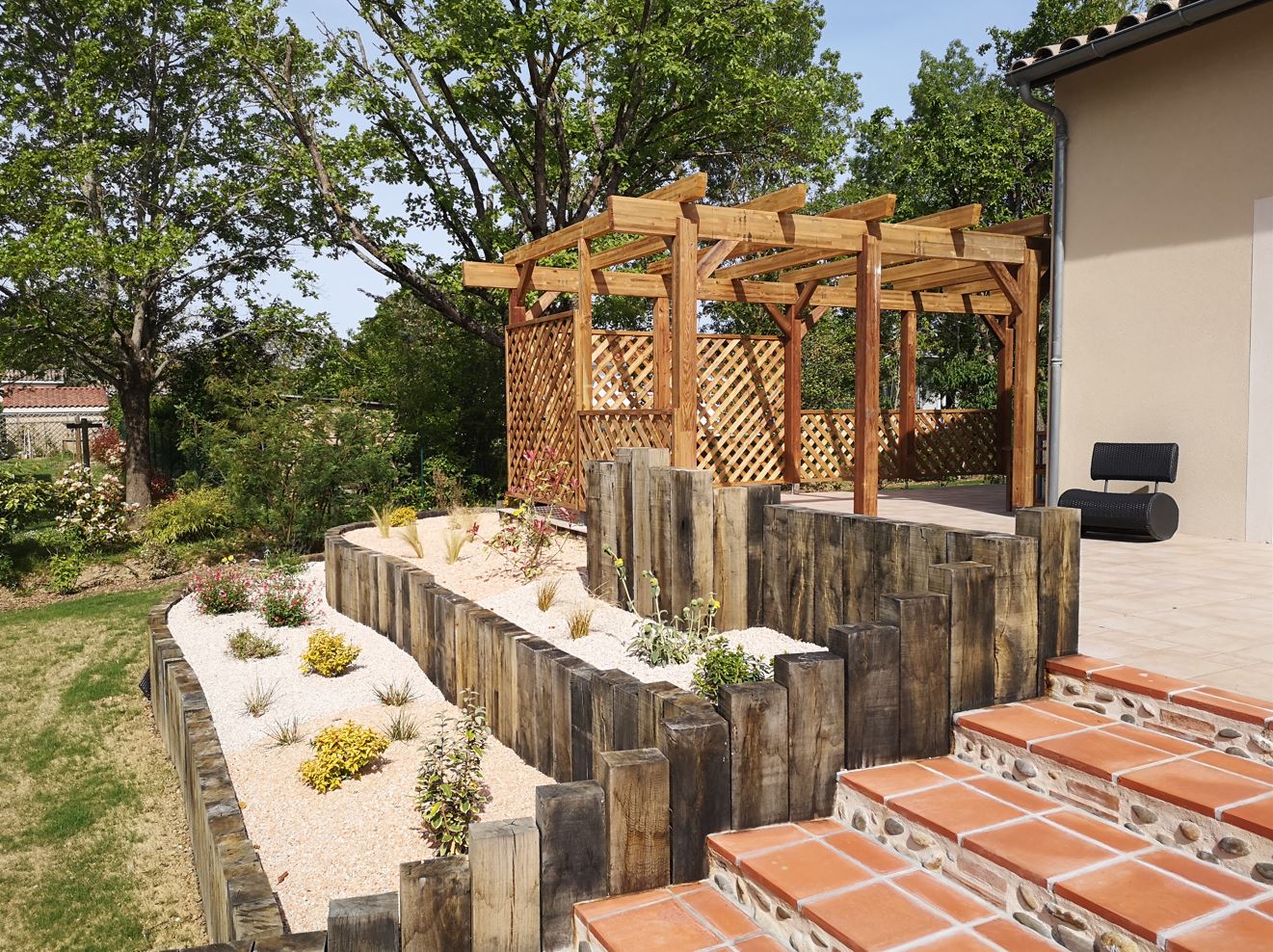 Arbor & Sens | Installation d’une pergola à Brax