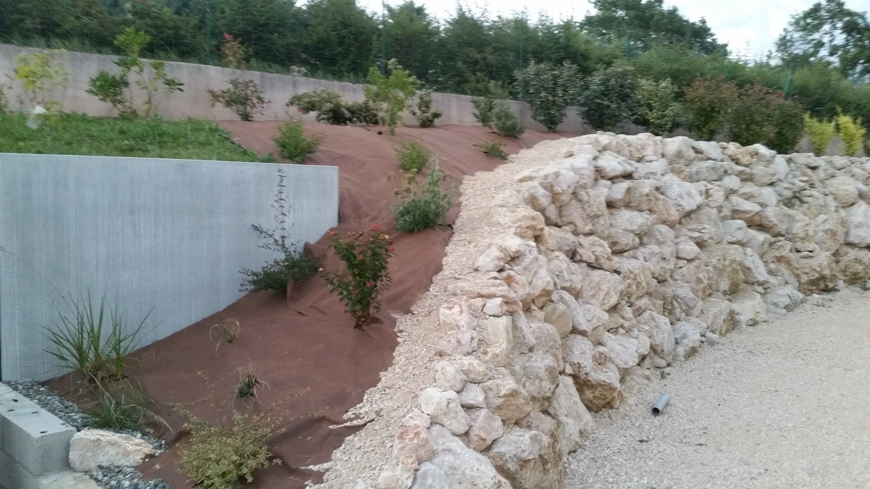 Arbor et Sens Jardins | Différents types de retenue de terre