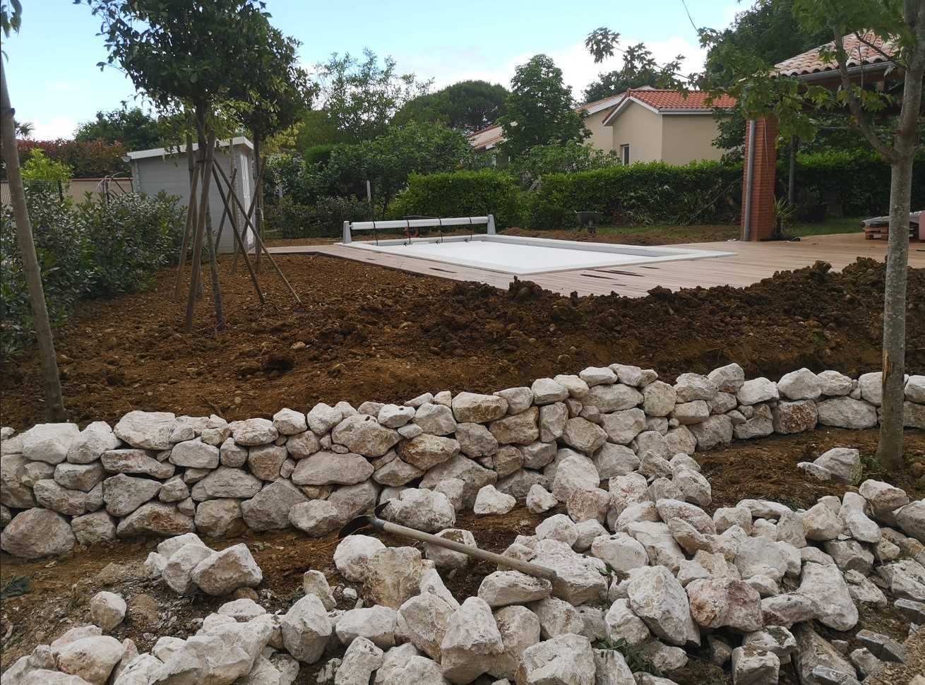 Ossature et création d’une terrasse en bois à Pibrac